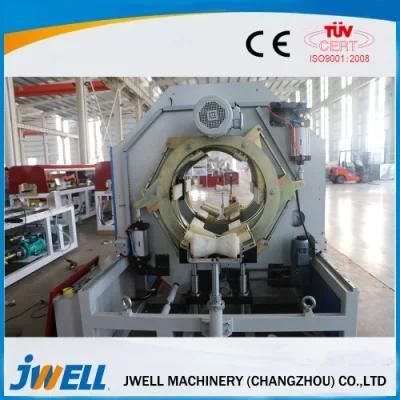 Jwell High Output Fully Automatic HDPE Pipe Corrugated Pipe Plastic Machine