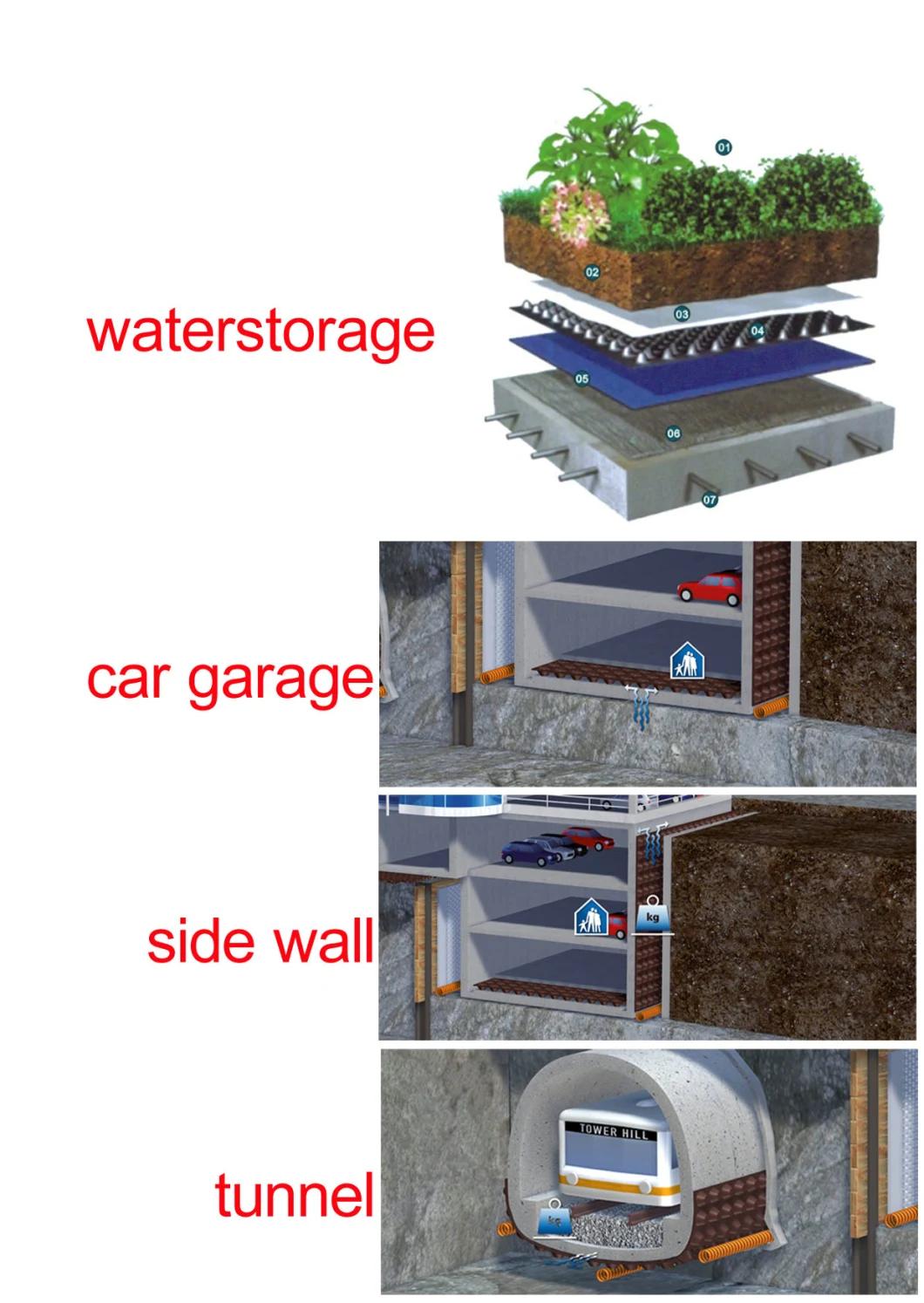 Plastic Dimpled Membrane Machine with Geotextile Lamination