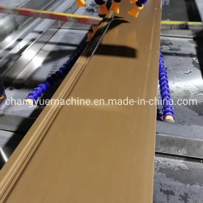 High Productivity PE Decking Profile Production Line
