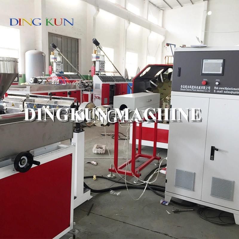 Soft PVC Braided Hose Pipe Machine / PVC Fiber Hose Making Machine