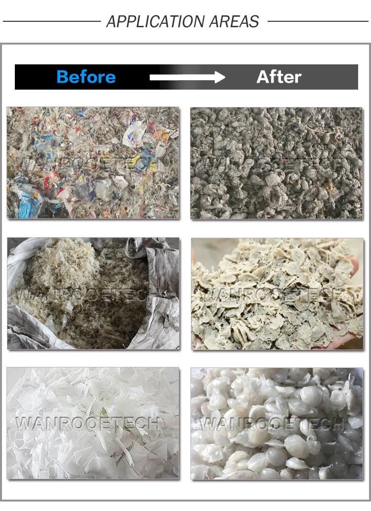 Waste PP PE Film Bag Recycling Plastic Granule/Pellet Squeezer Dryer Making/Squeezing/Dewatering/Pelletizing/Granulating Machine by Chinese Factory