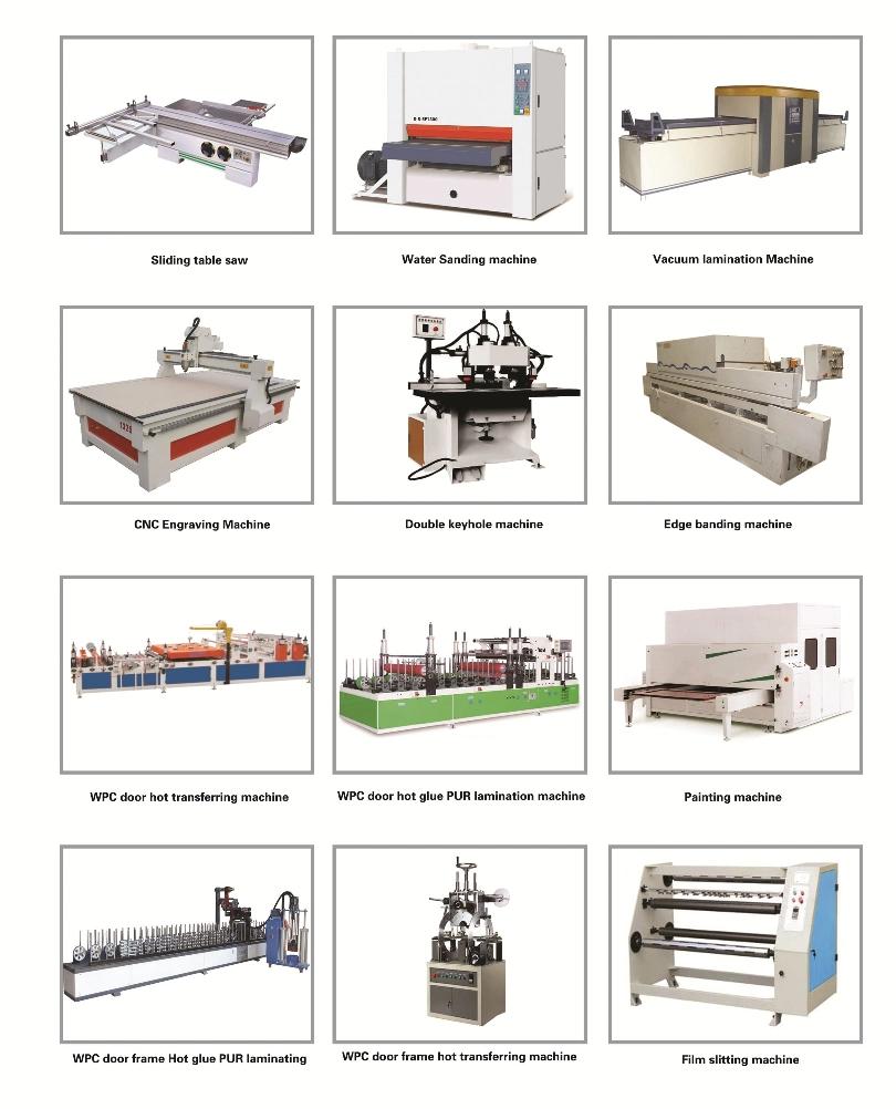 PVC WPC Wood Lumber Timber Composite Door Frame Profile Production Line