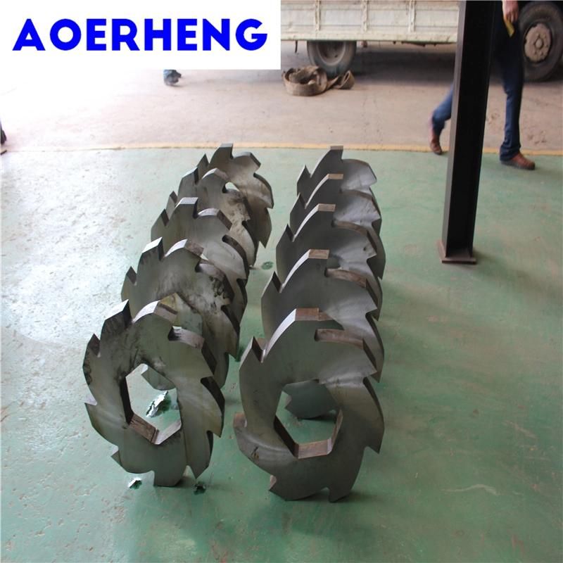 Rubber Hose Tire Waste Shredder for Animal Carcass