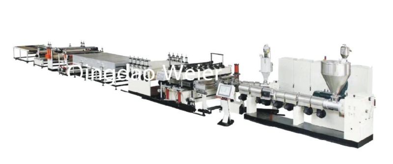 Polycarbonate Hollow Sheet Profile Making Machine Extruder in China Powerful Manufacture