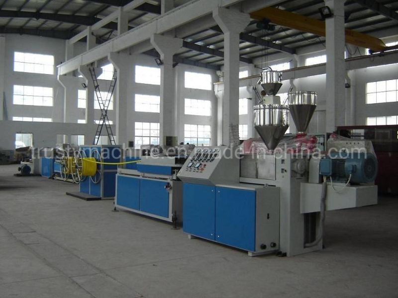 PVC/PE Single Wall Corrugated Pipe Production Line/Extrusion Machine