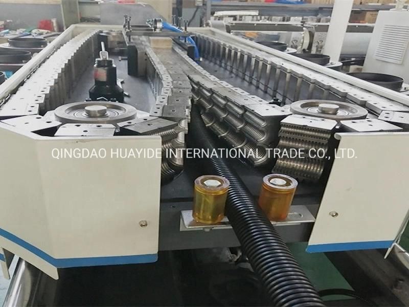 High Standard PVC Plastic Single Wall Corrugated Pipe Extruder Machine