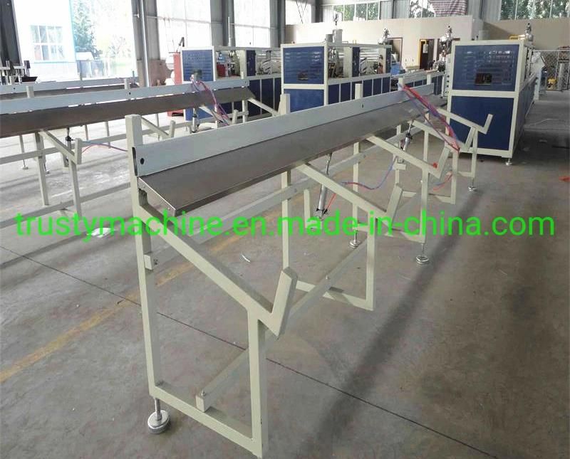 Twin Conical Screw PVC/UPVC Profile Extrusion Production Line