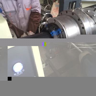HDPE Pipe Extrusion Machine Line Adopts Water Film Lubricating and Hydroseal Cooling ...