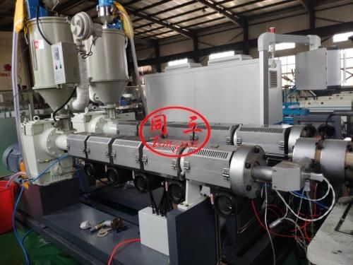 110-350mm Double Wall HDPE Pipe Extrusion Corrugated Pipe Forming Machine