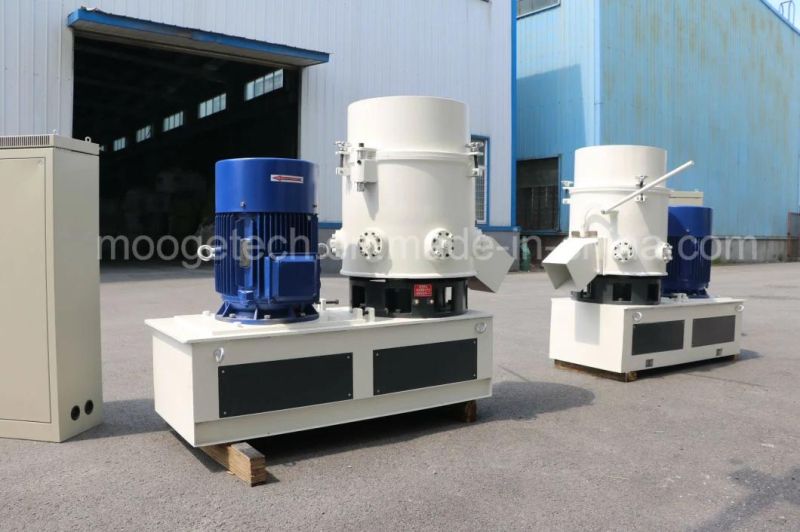 Waste plastic film, woven bags agglomerator /compactor machine