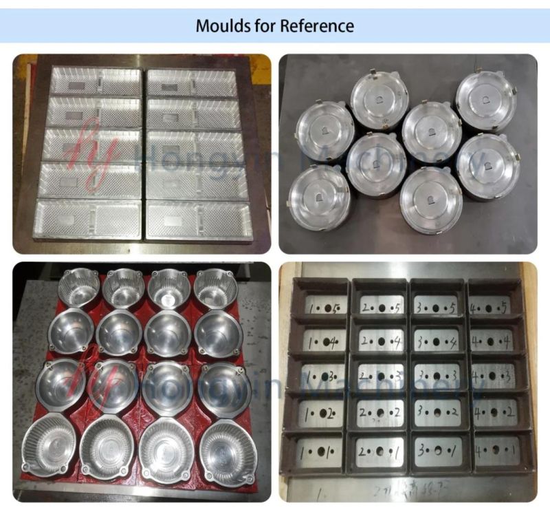 Automatic BOPS PVC HIPS Tray Thermoforming Machine