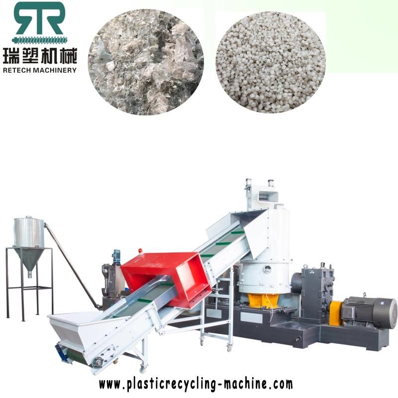 LDPE LLDPE PP Film Bag Shredding Washing Drying Recycling Line