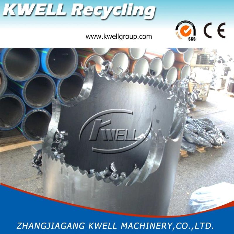 Plastic Pipe HDPE PPR PVC Shredder, Single Shaft Shredding Machine