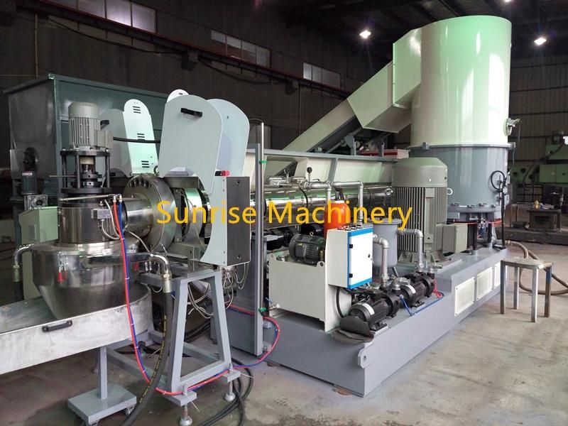 500 Kg/H PE PP Waste Plastic Washing and Granulating Machine