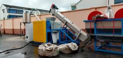 Plastic Agriculture Waste Film Washing Recycle Squeeze Machine