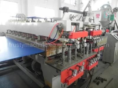 PP PE Hollow Plastic Plate Machine Hollow Board Extrusion Line