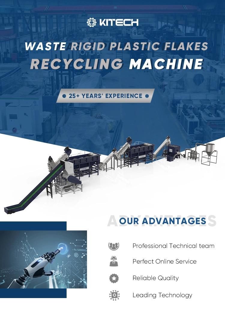 Pet Bottles Plastic Recycling Cleaning Drums PP Bottles PE Flakes Plastic Recycling Machines