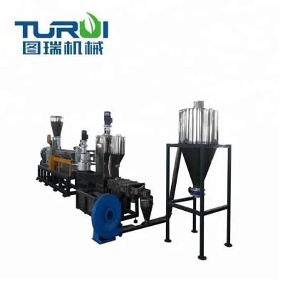 High Performance PP PE Pet Washing Water Bath Pelletizer Recycling Machine