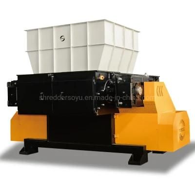 Small Plastic Pellet Shredding Machine Single Shaft Shredder