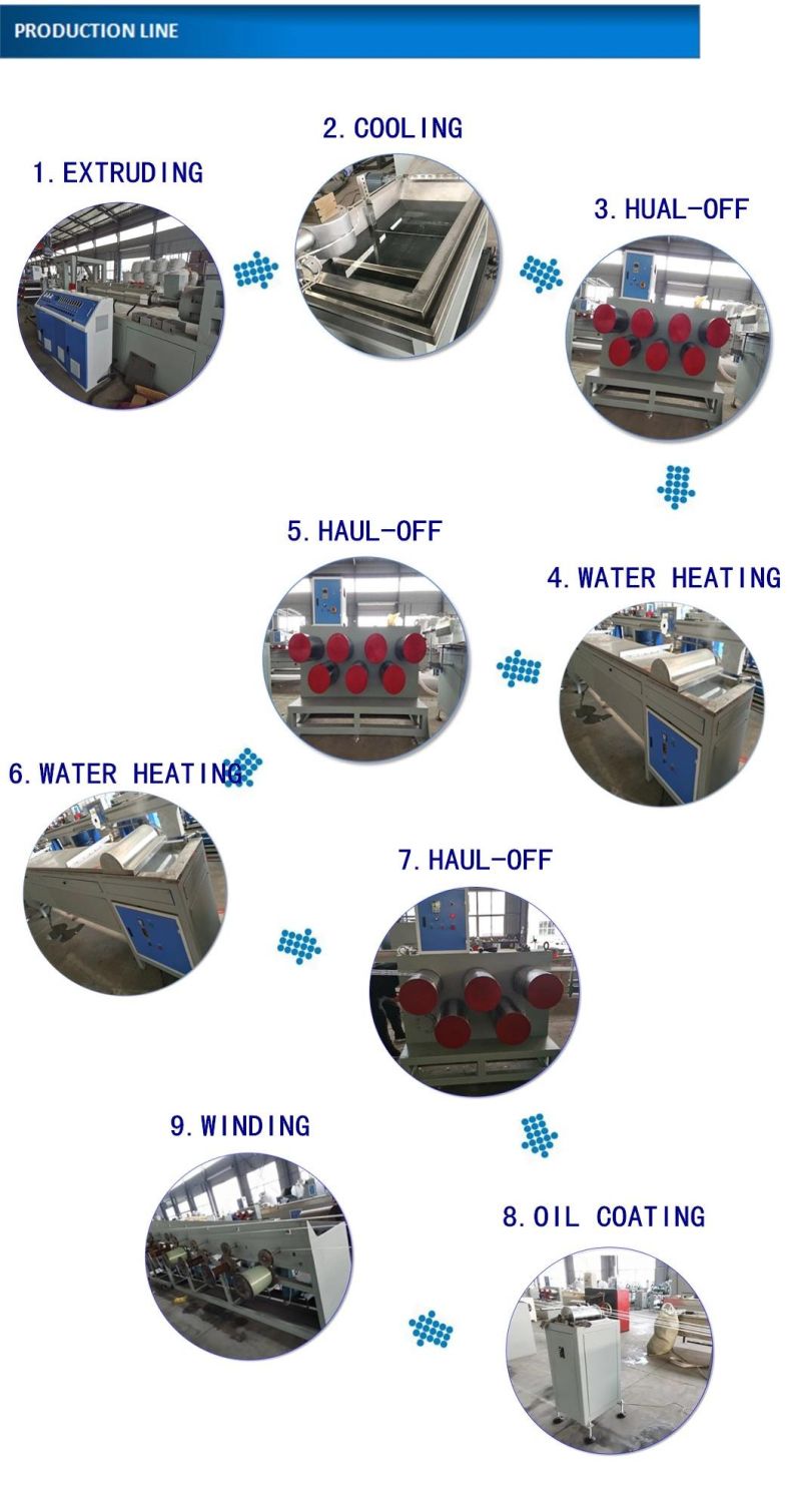 Plastic PP/Pet/Nylon Rope Filament Extruder Machine
