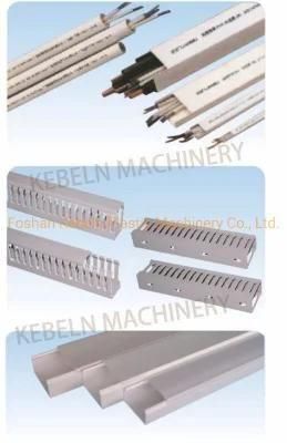 Plastic PVC Trunking Cable Profile Extrusion Production Line Automatic Machine