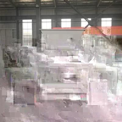 Used Waste Tire Recycling Shredder Machine
