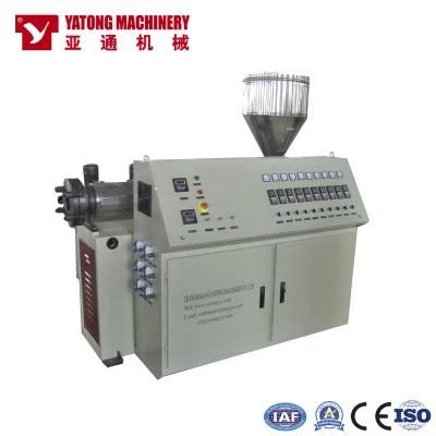 Yatong Industrial HDPE Pipe Single Screw Plastic Extrusion Machine Hose Extruder Equipment ...