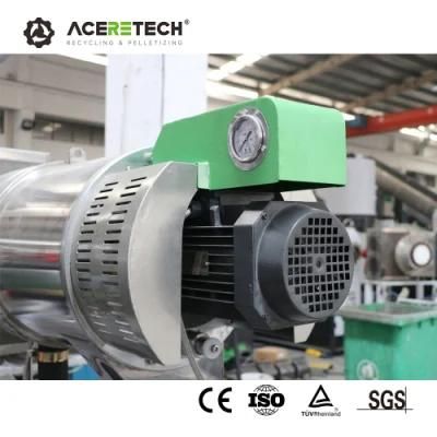 PLC Control Smart Plastic Film Recycling Granulating Machine with Water Ring Cutter ...
