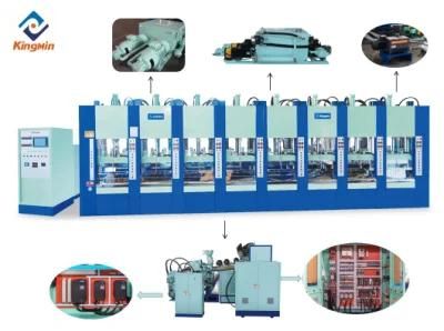 Single Color Vacuum EVA Injection Shoe Sole Making Machine