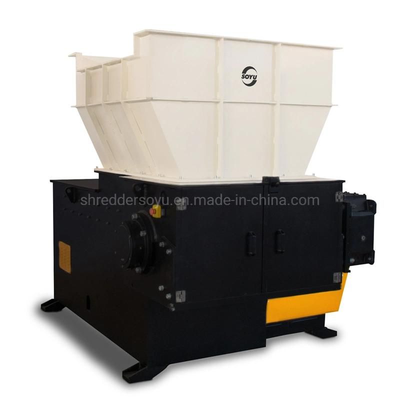 Strong Power Plastic Garbage Drums Crusher Single Shaft Shredder