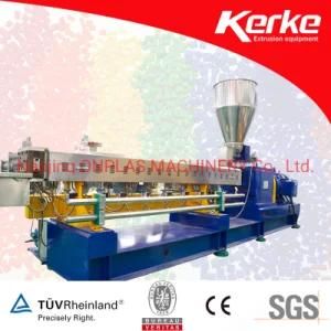 Professional PP Sio2 Granules Making Machine Twin Screw Plastic Pellets Extruder