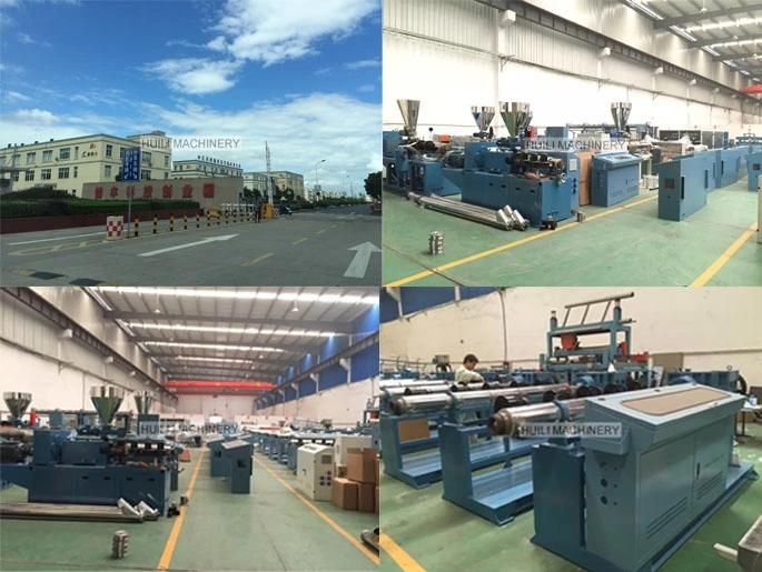 Best Seller Wood Plastic Profile Extrusion Production Line Equipment Quality Assurance Plastic Extrusion PVC Tile Trim Profile Line Equipment