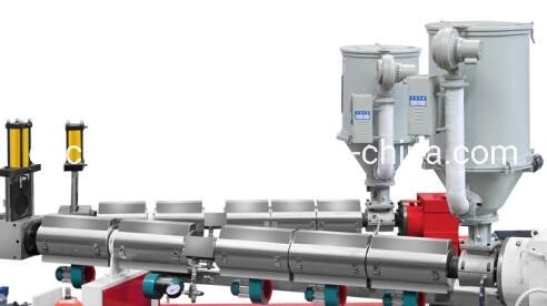 Chaoxu Three Screw Extruder Machine Suitcase Production Line