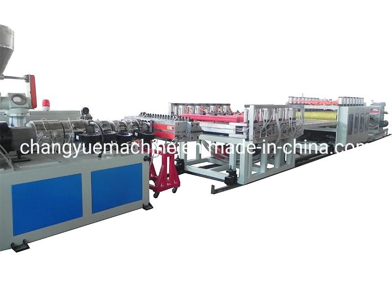 High Automation WPC PVC Foam Sheet/Board Extrusion Machine