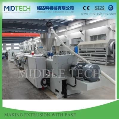 Automaitc 16-63mm Two Cavity PVC Pipes Extrusion Production Line
