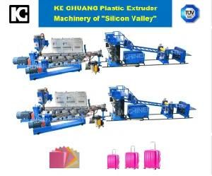 ABS Trolley Suitcase Plastic Extruders Machinery with High Quality
