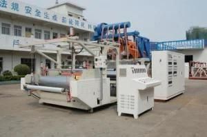 Power saving plastic film machine