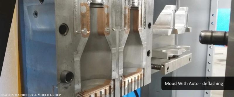 HDPE Plastic Kitchen Sauce Bottles Extrusion Blow Molding Machine