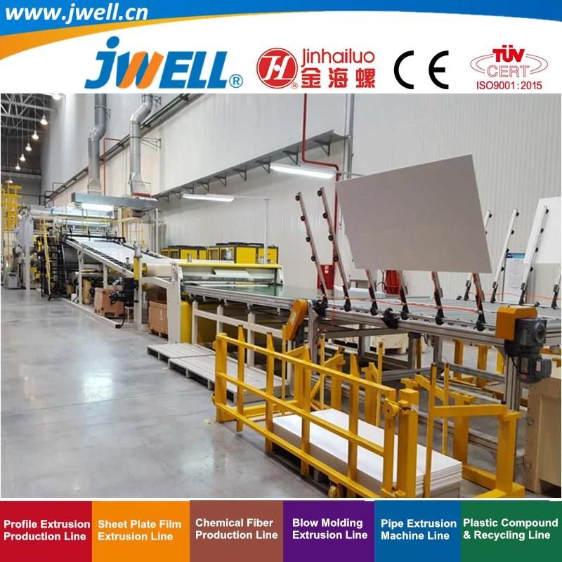 Jwell-ABS|HIPS|GPPS|PMMA Plastic Refrigerator Board Recycling Making Extrusion Machinery Used in Refrigerator Door|Inner Gallbladder|Drawers Water Dispensers