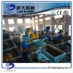 Waste Bottles Pet Recycling Crushing and Drying Line
