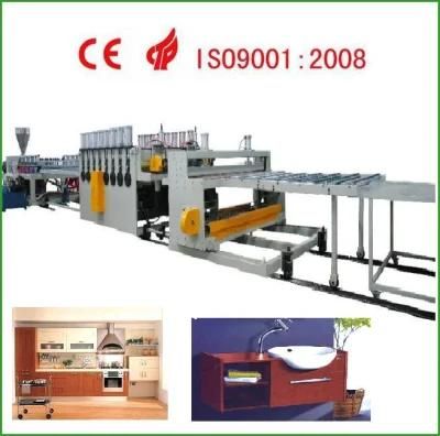 WPC (PVC+wood) Crust Foamed Cabinet Board Extrusion Machines (Co-extrusion)