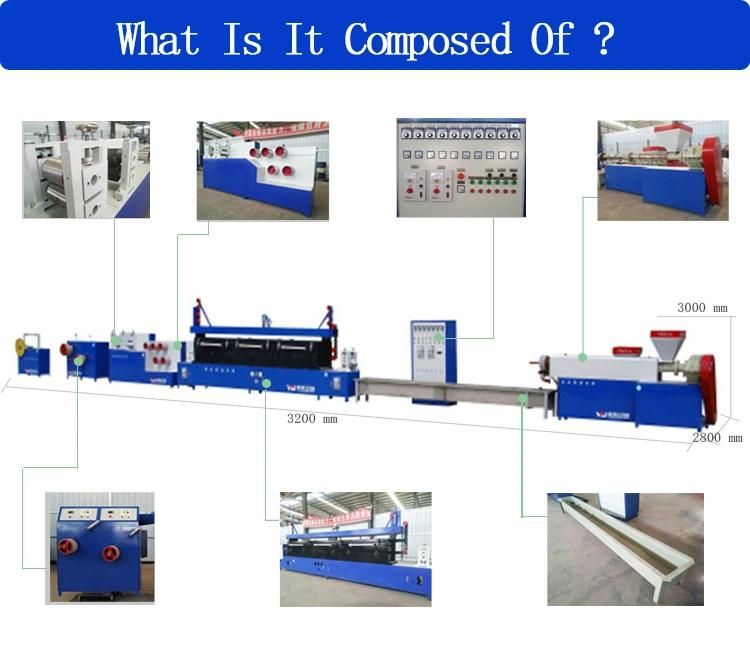 China Supplier Plastic PP Strapping Band Extrusion Machines