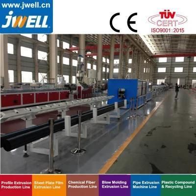 China Energy-Saving HDPE Solid Wall Pipe High-Speed Extrusion Production ...