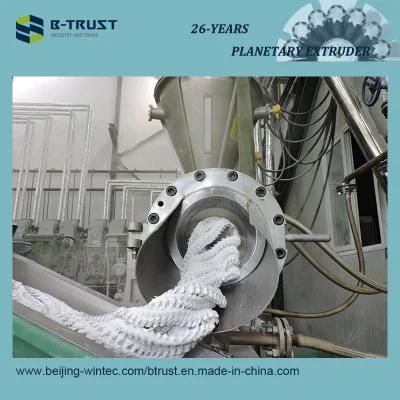 Ght Straining Extruder for Soft PVC Film Calendering Line