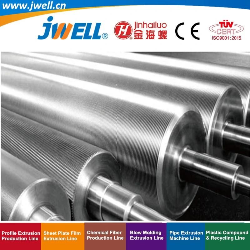 Jwell - Embossing Roller Used for PMMA|PC PP Plastic Sheet and Board for Recycling Agricultural Making Extruder Machine