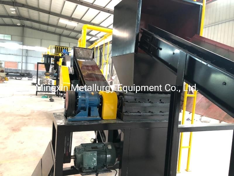 Waste Lithium Ion Battery Crushing and Plastic Recycling Plant