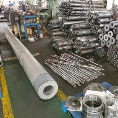 Single Extrusion Screw and Barrel for Plastic and Rubber