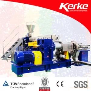 Twin Screw Air Cooling Die Face Hot Cutting Extruder for PVC