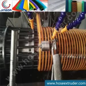 Helix PVC Spiral Suction Hose Tube Pipe Extrusion Machine Line Equipment
