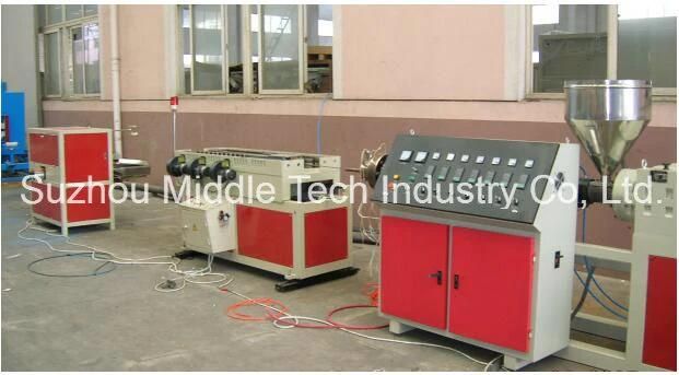 Electrical Wire Conduit Single Wall Corrugated Pipe Production Line